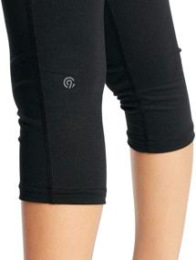 img 1 attached to 💨 C9 Champion Girls' Capri Leggings: Comfy and Stylish Activewear for Girls