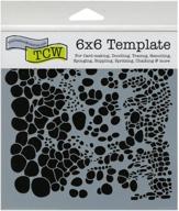 🎨 crafters workshop tcw6x6-357 template, 6 by 6-inch, cell theory: perfect tool for crafting & mixed media projects logo