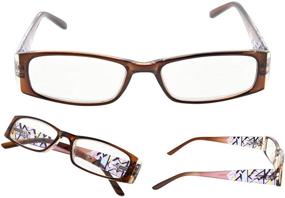 img 1 attached to 👓 Fashionable Ladies Reading Glasses 5-Pack with Colorful Designs – Boost Your Style with these Readers