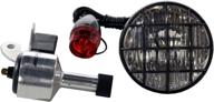 🚲 illuminate your ride with the x-factor 3-inch bicycle generator light set logo