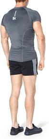 img 1 attached to Men's Muscle Gym Workout Compression Shirts: Boost Performance with BROKIG Athletic Cool Dry Baselayers