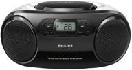 🎵 versatile philips portable cd player boombox with bluetooth, mp3, fm radio, usb input, audio-in, and lcd display for immersive stereo sound логотип