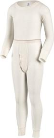 img 3 attached to Heather Grey Boys' Clothing: Indera Traditional Thermal Underwear