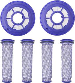 img 4 attached to 🧹 Lemige Post and Pre Filter Replacement for Dyson DC65 DC66 DC41 UP13 UP20 Animal, Multi Floor and Ball Vacuums – Compare to Part 920769-01 and 920640-01