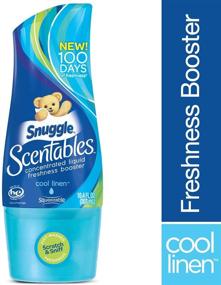 img 3 attached to 🌬 Snuggle Scentables Cool Linen Laundry Freshness Booster, Concentrated Liquid Formula, 10.4 Fl. Oz.