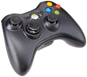 img 3 attached to 🎮 Glossy Black Xbox 360 Wireless Controller: Unleash Your Gaming Freedom