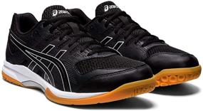 img 3 attached to Black ASICS Gel Furtherup Volleyball Shoes for Optimal Performance