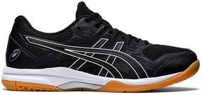 img 4 attached to Black ASICS Gel Furtherup Volleyball Shoes for Optimal Performance