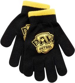 img 2 attached to Warm and Fun Nickelodeon Patrol Winter Mitten Glove for Boys' Accessories - Stay Cozy in Style!