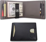 🧔 genuine blocking slim wallets for men: streamlined style with enhanced security logo