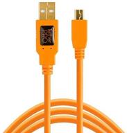 🔌 кабель tether tools tetherpro usb 2.0 на mini-b 5-контактный разъем, 15 футов, высокая видимость оранжевый - надежное и прочное решение для тезирования логотип