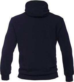 img 2 attached to Худи Eylhot Heavyweight SweatShirts для занятий спортом в спортзале, (мужская серая одежда для активного образа жизни)