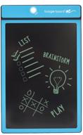 📝 boogie board basics: reusable writing pad with lcd tablet, easy erase, stylus pen, cyan logo