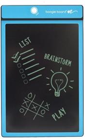 img 4 attached to 📝 Boogie Board Basics: Reusable Writing Pad with LCD Tablet, Easy Erase, Stylus Pen, Cyan