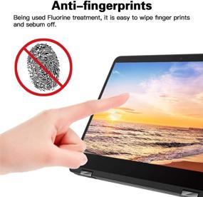 img 3 attached to 🔒 Ultimate Protection for All 13.3" Laptops: 2 Pack Anti Glare Anti Scratch Screen Protector – 16:9 Display