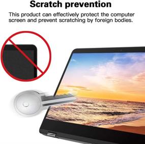 img 2 attached to 🔒 Ultimate Protection for All 13.3" Laptops: 2 Pack Anti Glare Anti Scratch Screen Protector – 16:9 Display