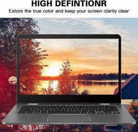 img 4 attached to 🔒 Ultimate Protection for All 13.3" Laptops: 2 Pack Anti Glare Anti Scratch Screen Protector – 16:9 Display