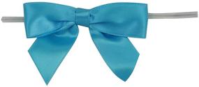 img 1 attached to Reliant Ribbon 5170 91305 3X2 Pieces Turquoise