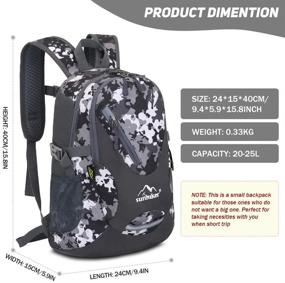 img 3 attached to 🎒 Sunhiker Lightweight Backpacks: Durable Cycling Backpack for Outdoor Enthusiasts