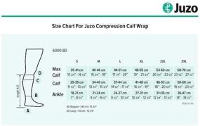 img 1 attached to 🦵 Juzo Reversible Versatile Support 30-60mmHg Calf Compression Wrap: Optimal Relief for Active Recovery and Muscle Support