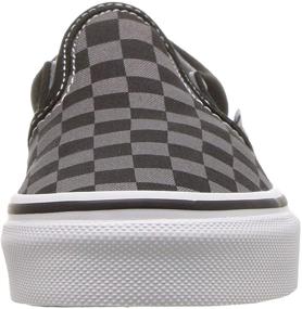 img 3 attached to Girls' Pewter Vans Classic Little Checkerboard Shoes