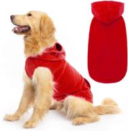 🐶 fleece dog hoodies with pocket - expawlorer: cold weather spring vest sweatshirt with o-ring - enhanced seo логотип