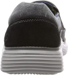 img 2 attached to 👞 Stylish and Comfortable: Skechers Status Mosent Canvas Oxford Men's Shoes