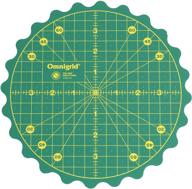 🔪 omnigrid rotating cutting mat: a must-have for precision cuts and measurements logo