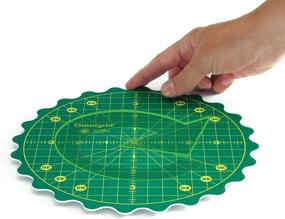 img 2 attached to 🔪 Omnigrid Rotating Cutting Mat: A Must-Have for Precision Cuts and Measurements