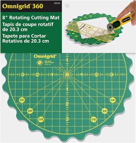 img 3 attached to 🔪 Omnigrid Rotating Cutting Mat: A Must-Have for Precision Cuts and Measurements