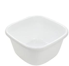 img 3 attached to 🍽️ White Obston 18 Quart Dish Pan Washing Basin