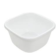 🍽️ white obston 18 quart dish pan washing basin logo