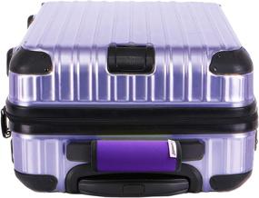 img 1 attached to Careteilly Neoprene Luggage Fluorescent Identifiers Travel Accessories