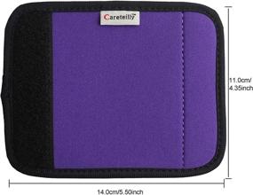 img 3 attached to Careteilly Neoprene Luggage Fluorescent Identifiers Travel Accessories