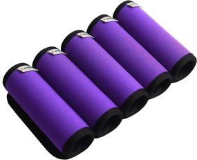 img 4 attached to Careteilly Neoprene Luggage Fluorescent Identifiers Travel Accessories