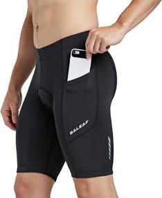 img 4 attached to 🚴 BALEAF Men's Cycling Shorts: 3D Padded for Optimal Road Bike Comfort with Pockets, UPF 50+