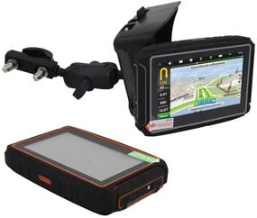 img 2 attached to 🏍️ Thahamo 4.3 Inch Motorcycle GPS Navigation System: Enhanced Motorcycle Satellite Navigation for Ultimate Riding Experience