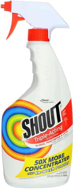 shout laundry stain remover trigger 标志