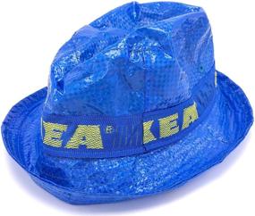 img 4 attached to 🧢 IKEA Limited Edition KNORVA Bucket Hat Blue: Stylish and Versatile Headgear for Summer Fun