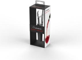 img 2 attached to Enhance Your Wine Experience with Rabbit Super Wine Aerator (Clear) - 2 Pack Offer