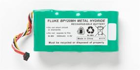 img 1 attached to 🔋 Fluke BP120MH: High-performance Metal Hydride Rechargeable Battery for ScopeMeter