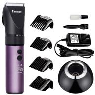 💇 sunkloof hair clippers for men: cordless professional haircut kit with wireless charging, led display & ceramic blades logo