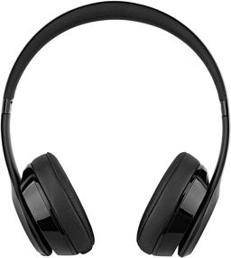 img 3 attached to Renewed Gloss Black Beats Solo 3 Wireless On-Ear Headphones - Enhanced Sound Quality