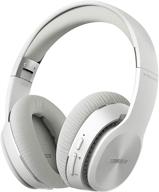 🎧 edifier w820bt bluetooth headphones – folding wireless headphone with extended 80-hour battery life – white logo