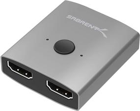 img 4 attached to Переключатель Sabrent 4K Dual HDMI с 2 портами (DA-HSW2)