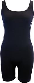 img 4 attached to Adoretex Womens Polyester Unitard Swimsuit