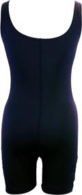 img 3 attached to Adoretex Womens Polyester Unitard Swimsuit