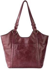 img 2 attached to 👜 The Sak 108879 Satchel CLAY: Stylish Women's Handbags & Wallets for Effortless Satchel Fashion