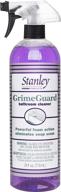 stanley home products grimeguard bathroom cleaner - effortlessly tackle grime on shower and kitchen tiles - non-abrasive and eco-friendly (bottle with sprayer) logo