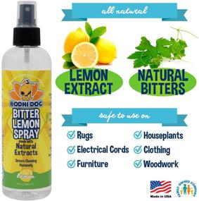 img 3 attached to 🍋 Bodhi Dog Bitter Lemon Spray: Anti-Biting and Chewing Treatment for Puppies, Older Dogs, and Cats - 100% Non-Toxic, Made in USA